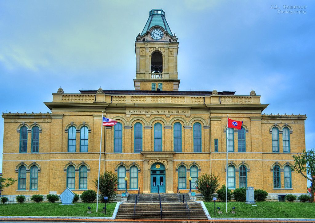 Robertson County Courthouse in Springfield, Tennessee